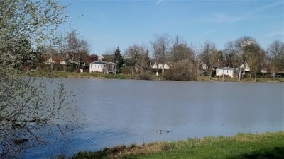 Mobile home LE LAC 33m² - 2 bedrooms + air-conditioning + terrace
