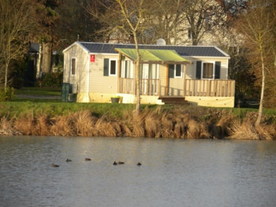 Mobile home  SAULDRE 33m² - 3 bedrooms + air-conditioning + terrace
