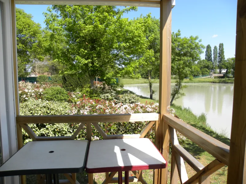 Mobil-Home L'etang 33M² / 2 Chambres - Terrasse Pignon Face À L'étang 4 Pers.