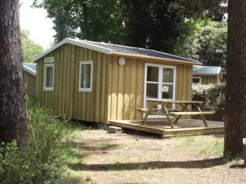 Mietunterkunft - Ecochalet (2 Zimmer) - La Dune de Jade - Camping Qualité