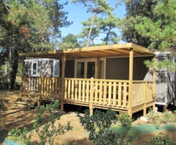 Huuraccommodatie(s) - Mobil Home Premium (4 Chambres) - La Dune de Jade - Camping Qualité