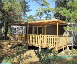 Huuraccommodatie(s) - Mobil Home Premium* (4 Chambres) - La Dune de Jade - Camping Qualité