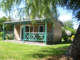 Alojamiento - Chalet Canelle Scheid - 24 M² - 2 Chambres - Terrasse Couverte - Camping Le Clos du Blavet