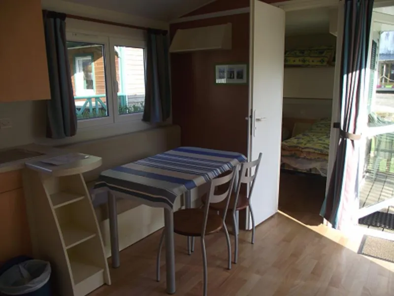 Mobil Home Pacifique 30M² / 2 Chambres - Terrasse Semi-Couverte