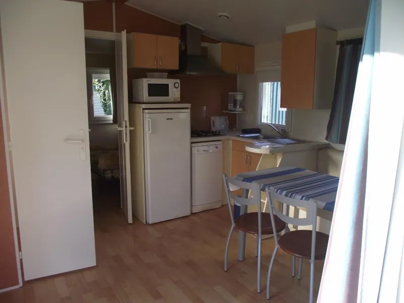 Mobil Home Pacifique 30M² / 2 Chambres - Terrasse Semi-Couverte