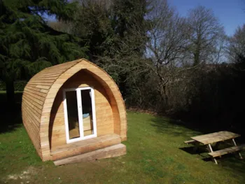 Accommodation - Wooden Cabin Pod 13M² (Without Toilet Blocks) - Camping Le Clos du Blavet