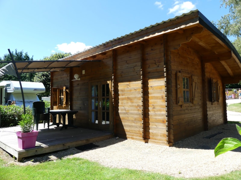Chalet ARCHE 35m² / 3 Zimmer - Terrasse