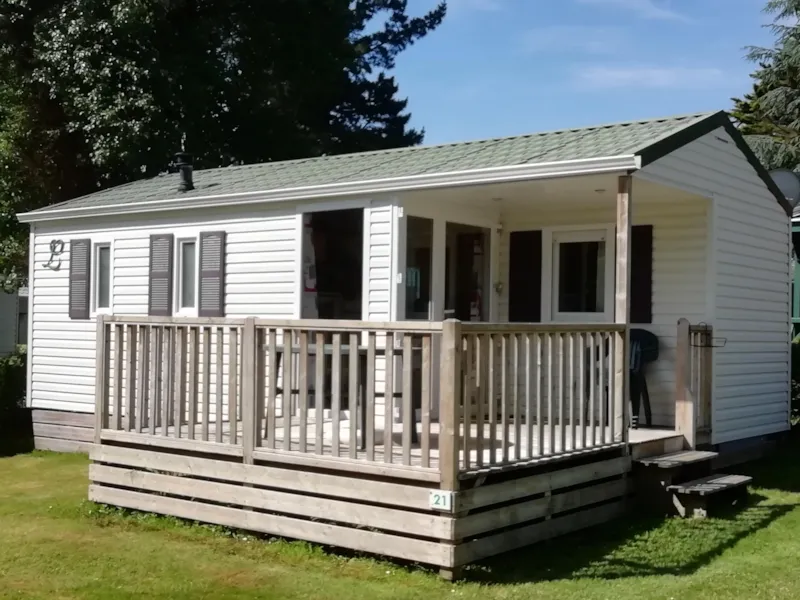 Mobil Home Pacifique 30M² / 2 Chambres - Terrasse Semi-Couverte