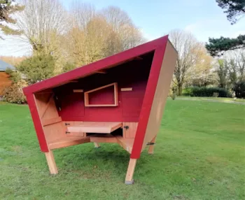 Mietunterkunft - Cabanétape Clochette - 1 Schlafzimmer – 5 M² – Neuheit 2021 - Camping Le Clos du Blavet