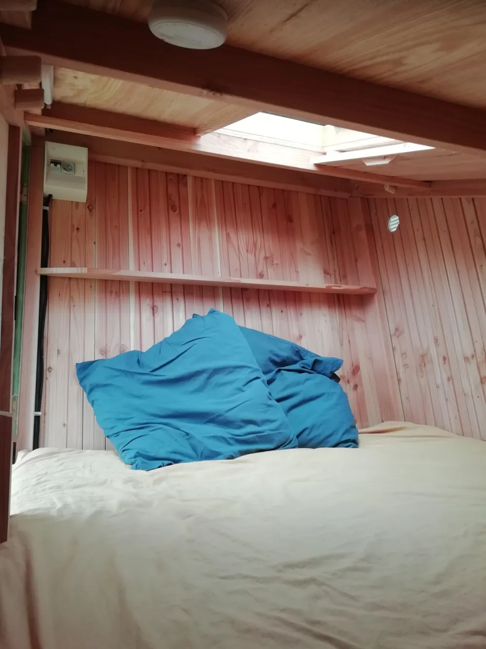 Mietunterkunft - Holzhütte - Cabanétape Orchidée - 1 Zimmer - 5 M² - Camping Le Clos du Blavet