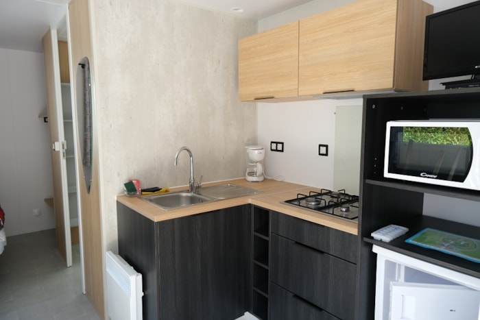 Mobil Home Bora - 1 Chambre - 18 M² - Terrasse 9 M² - Nouveauté 2020