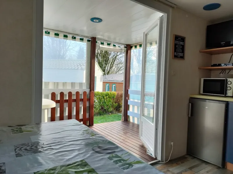 Mobil Home London 24M² / 2 Chambres - Terrasse Couverte
