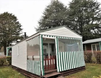 Accommodation - Mobil Home London 24M² / 2 Bedrooms - Sheltered Terrace - Camping Le Clos du Blavet