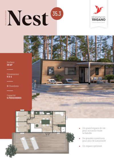 NEST 35.3 Mobile Home - 3 bedrooms - New for 2023 — 9