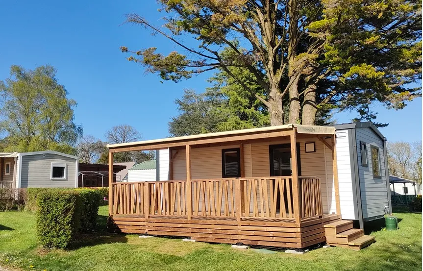 Location - Mobil Home Océane - Nouveauté 2025 - Camping Le Clos du Blavet