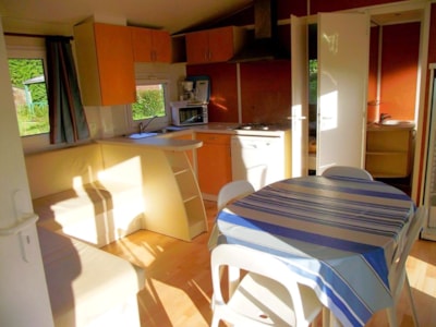 Mobile home FLORES 32m² / 2 bedrooms - Half-covered terrace — 4