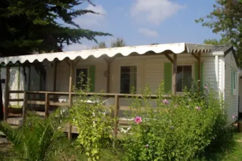 Mietunterkunft - Mobilheim Sun Top Presta 27M² - Capfun - Domaine des Ondines
