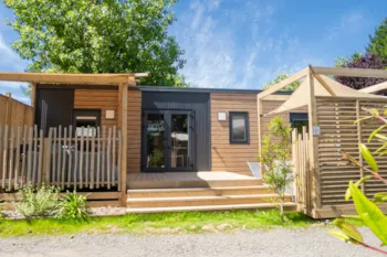 Accommodation - Mobile Home Premium 3 Bedrooms (37M²) With Spa - Camping Bois Soleil