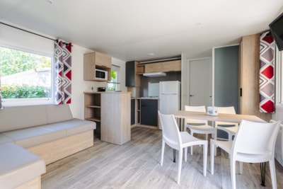 Mobile home Evasion  28.5m² (2 bedrooms) + terrace + TV — 4