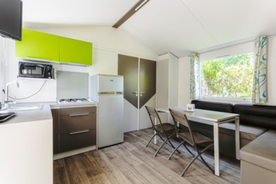 Mobile home Evasion  28.5m² (2 bedrooms) + terrace + TV — 3