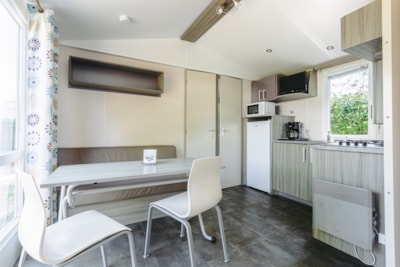 COTTAGE 27.5m² (2 bedrooms) + TV + integrated terrace — 7
