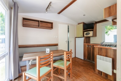 COTTAGE 27.5m² (2 bedrooms) + TV + integrated terrace — 10