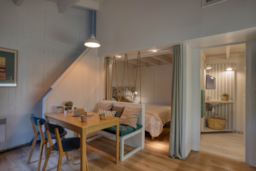Accommodation - Cabin 2Ch 25M² : 1 Bedroom + 1 Mezz - Arrivals On Wednesday And Saturday - Slow Village Île de Ré