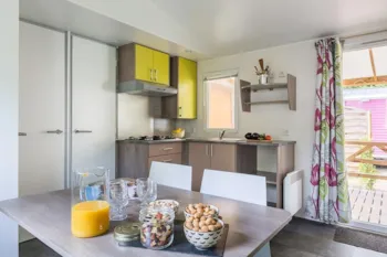 Mietunterkunft - Mobilheim 3 Zimmer - Camping Marvilla Parks - La Pinède