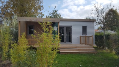 Homeflower Premium 31m² - 3 bedrooms + Half-covered terrace + dishwasher + TV