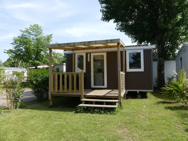 Mobil Home Confort 18M² - 1 Chambre + Terrasse Couverte + Tv