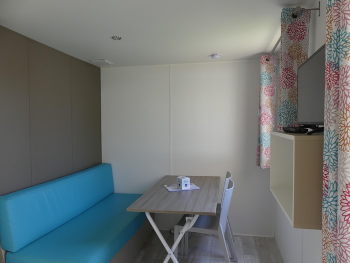 Mobil Home Confort 18M² - 1 Chambre + Terrasse Couverte + Tv