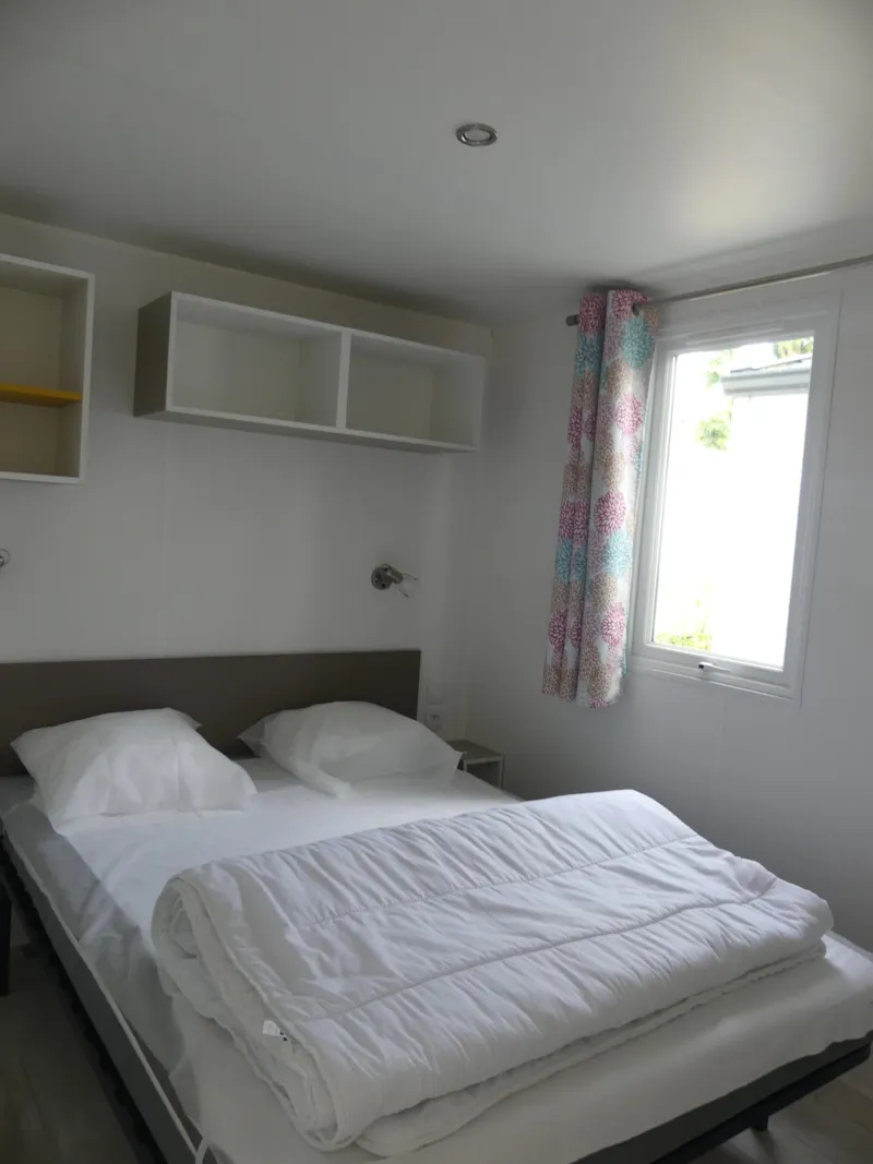 Mobil Home Confort 18M² - 1 Chambre + Terrasse Couverte + Tv