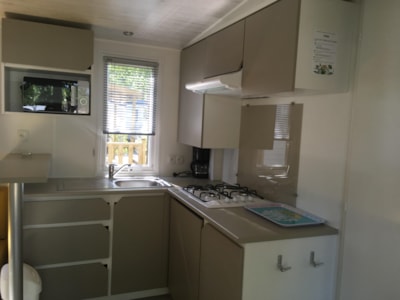 Homeflower Premium 31m² - 3 bedrooms + Half-covered terrace + dishwasher + TV
