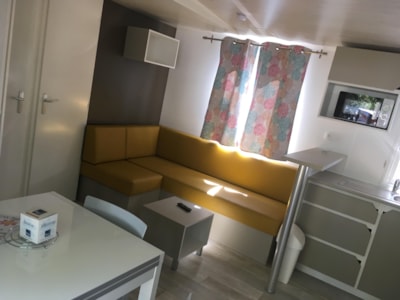Homeflower Premium 31m² - 3 bedrooms + Half-covered terrace + dishwasher + TV