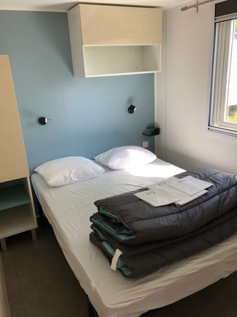 Mobil Home Premium 25M² - 2 Chambres + Terrasse Couverte + Tv + Lave-Vaisselle