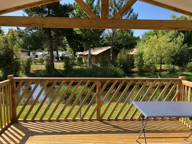 Mobil Home Premium 25M² - 2 Chambres + Terrasse Couverte + Tv + Lave-Vaisselle