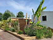 Mobile-home Confort 58m² - 5 bedrooms - Half-covered terrace + Dishwasher + TV
