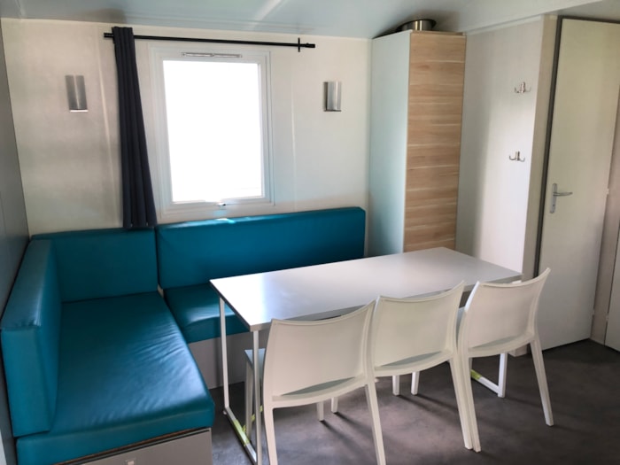 Mobil Home Confort 29M² - 3 Chambres + Terrasse Semi-Couverte + Tv