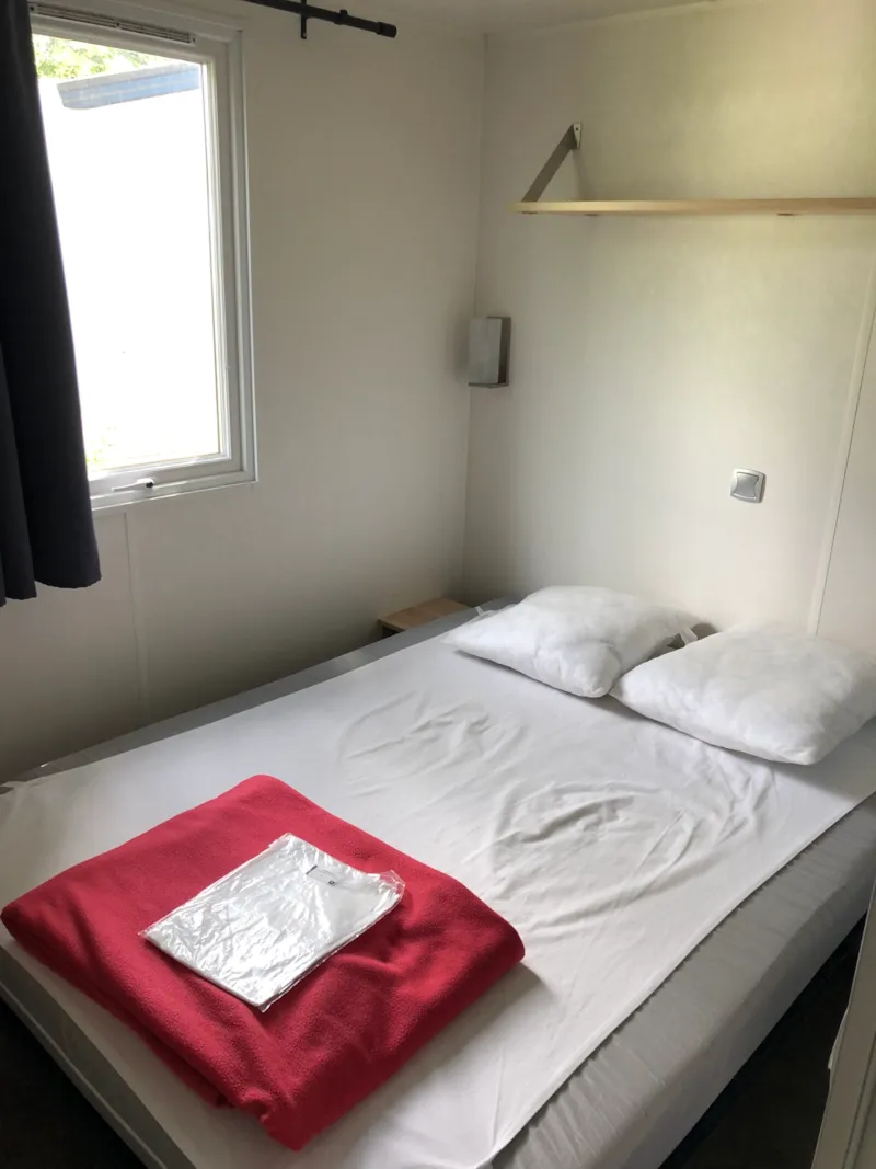 Mobil Home Confort 29M² - 3 Chambres + Terrasse Semi-Couverte + Tv