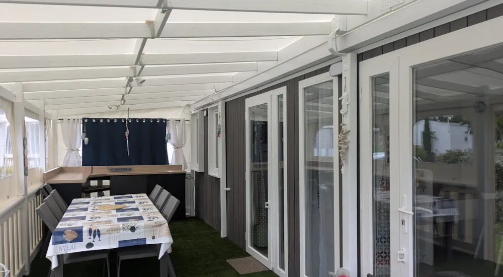 Premium 42M² - 3 Schlafzimmer + Überdachte Terrasse + Geschirrspüler + 2 Bäder