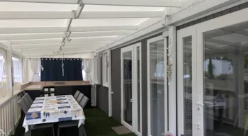 Location - Premium 42M² - 3 Chambres + Terrasse Couverte + Lave Vaisselle + 2 Salles De Bain - Flower Camping Le Nauzan Plage