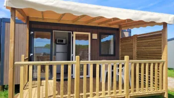 Mietunterkunft - Mobilheim Bahia 1 Schlafzimmer - Camping Les Roches