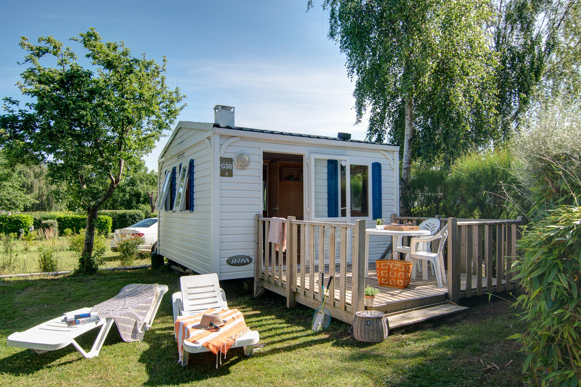 Location - Cottage 1 Chambre** - Camping Sandaya Les Deux Fontaines