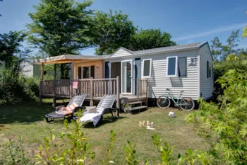 Mietunterkunft - Cottage Glénan 3 Schlafzimmer *** - Camping Sandaya Deux Fontaines