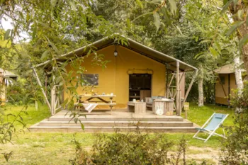 Mietunterkunft - Lodge **** 2 Schlafzimmer - Camping Sandaya Deux Fontaines