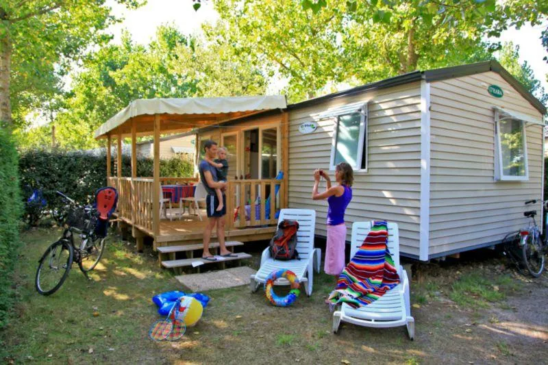Mietunterkunft - Cottage Espace 29M² 2 Zimmer Sonntag - Camping De La Côte