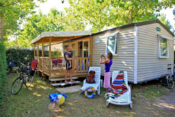 Huuraccommodatie(s) - Cottage Espace 29M² 2 Kamers Zondag - Camping De La Côte