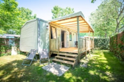 Huuraccommodatie(s) - Cottage Famille 34M² 3 Slaapkamers Zondag - Camping De La Côte