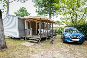 Mietunterkunft - Cottage Espace 29M² 2 Zimmer - Camping De La Côte
