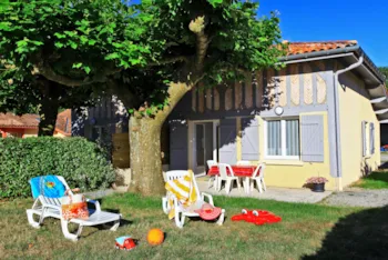 Mietunterkunft - Ferienhaus Forêt 50 M² Sonntag - Camping De La Côte
